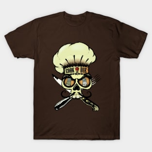 Cook or die!Chef's skull T-Shirt